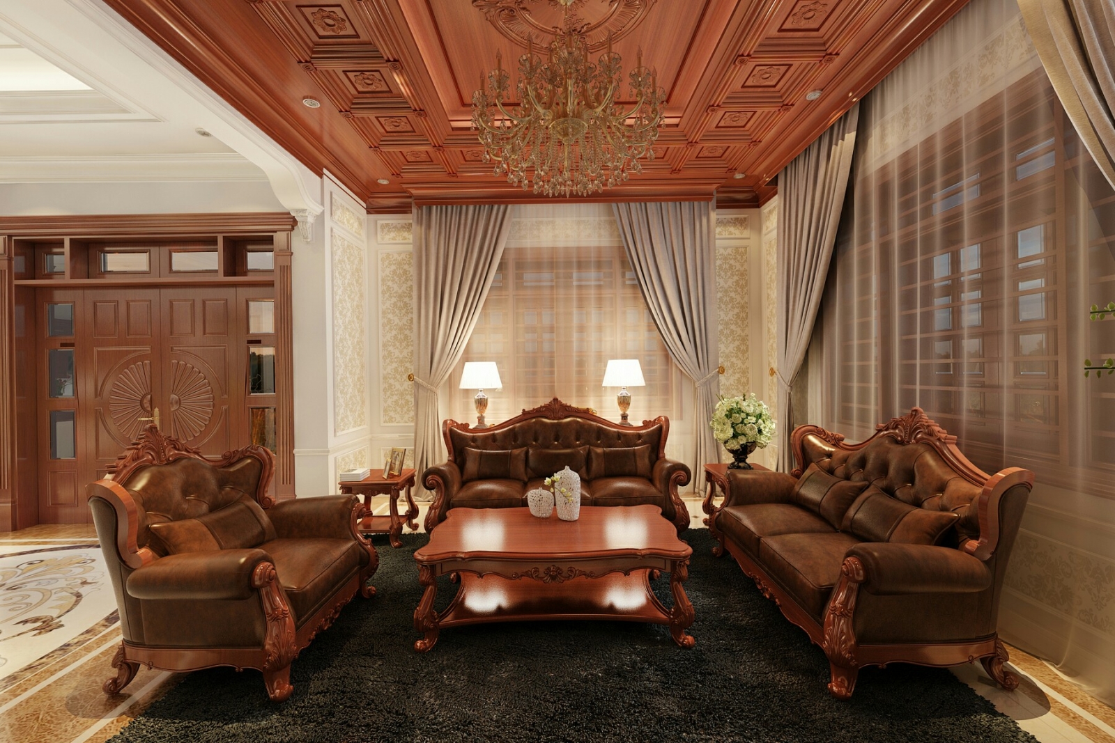 Những điều cần lưu ý khi thi công đồ gỗ tân cổ điển