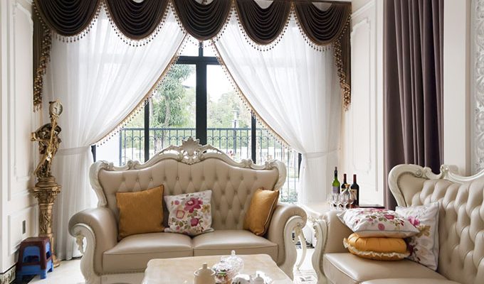 chọn rèm tân cổ điển đẹp