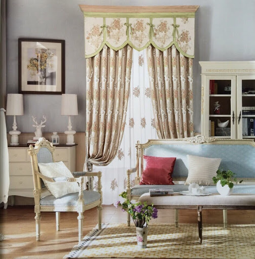 Chọn rèm tân cổ điển